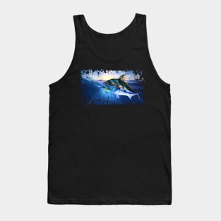 Rooster fish Tank Top